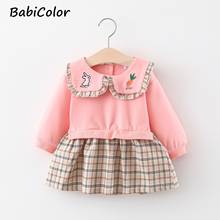 Newborn Baby Girls Dress Spring Clothes Infant Baby Birthday Clothing Toddler Girl Wear Dress Long Sleeve Baby Coat Dresses 2024 - buy cheap