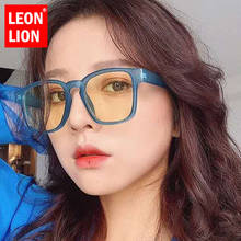 LeonLion 2021 Sunglasses Women Square Women Sun Glasses Vintage Eyewear Brand Designer Sunglasses For Women Hip Hop Okulary 2024 - buy cheap