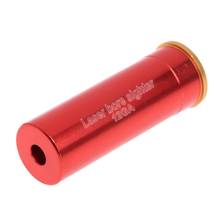 Cartucho de cilindro para espingarda 12ga, mira laser vermelha com 12 extremidades de cilindro para armas de espingarda 2024 - compre barato