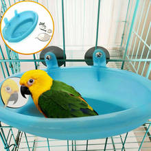 Модные креативные горячие продажи птица вода ванна для клетка для домашних птиц подвесная миска попугаи 2024 - купить недорого