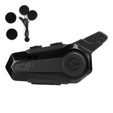 Capacete da motocicleta bluetooth fone de ouvido sem fio walkie talkie ciclismo equipamentos para a música 2024 - compre barato