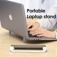Soporte plegable de aleación de aluminio para ordenador portátil, accesorio para MacBook Air Pro, Notebook 2024 - compra barato