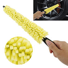 1PC Car Wheel Wash Brush Plastic Handle Wheel Rims Tire Washing Brush Auto Scrub Brush Sponges Cleaning Brush Car Accessories 2024 - buy cheap