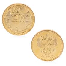 Памятная коллекция монет с имитацией русского золотого искусства 2024 - купить недорого