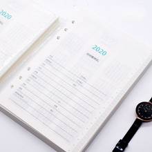 2020 Agenda A5 Diary Notebook Simple Schedule Book  Student Diary Book  School Office Supplies 14.2*20.6cm 2024 - buy cheap