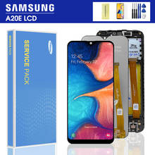 Pantalla táctil Original para móvil, montaje de digitalizador con marco para Samsung Galaxy A20e, A202, A202F, A202F/DS 2024 - compra barato