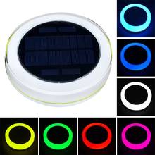 RGB LED Underwater Light Solar Powered Pond Light Outdoor Swimming Pool Floating Party Decorative Light With Remote Control 2024 - buy cheap