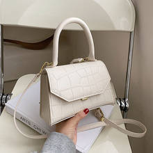 Fashion Lady Top Handle Bags Crocodile Pattern Leather Crossbody Bag For Women New Designer Shoulder Messenger Bag Mini Handbags 2024 - buy cheap