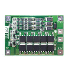 3S 40A para destornillador 12V Li-Ion 18650 Bms Pcm Placa de protección de batería Bms Pcm con módulo de paquete de batería Liion de equilibrio 2024 - compra barato