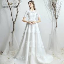 Wedding Dresses  O-Neck  Appliques  A-Line  Vestido De Noiva  Plus Size Wedding Dress  Bride Dress 2024 - buy cheap