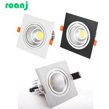 Dimmable LED downlight COB spotlight ceiling light AC85-265V 7w9w12w15w20w 25w recessed downlight  squar led panel light 2024 - buy cheap