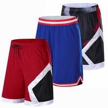 Pantalones cortos de baloncesto para hombre, Shorts deportivos para correr, entrenamiento al aire libre, pantalones de chándal cortos para playa holgados, pantalones cortos y bolsillo con cremallera 2024 - compra barato