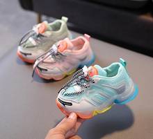 2020 Autumn Baby Soft Toddler Shoes Breathable Knitting Sport Shoes Boys Girls Darling Coconut Running Shoes Child Sneakers 2024 - buy cheap