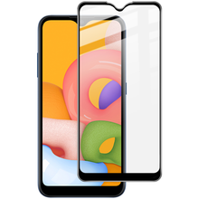 IMAK-Protector de pantalla de vidrio para Samsung A03s, cristal templado con pegamento completo, para Galaxy A01, A02s, 5G 2024 - compra barato