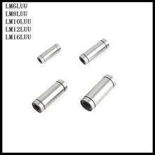 1-15pcs LM6LUU / LM8LUU / LM10LUU / LM12LUU / LM16LUU / LM20LUU Long Type Linear Ball Bearing Bushing For 3D Printer CNC Parts 2024 - buy cheap