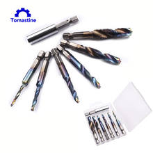 7 pcs Woodworking Twist Drill Set Carbon Steel Twist Hexagon Hole Drill Bits Chisel Extended Saw for Wood Carving DIY Furniture 2024 - buy cheap