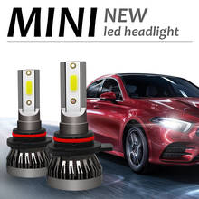 2PCS Car headlight Mini Lamp H7 LED Bulbs H1 LED H8 H11 Headlamps Kit 9005 HB3 9006 HB4 6000k Fog light 12V LED Lamp 36W 8000LM 2024 - buy cheap