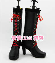 Danganronpa Cosplay Shoes Enoshima Junko Red Boot For Girls Women Halloween Christmas Carnival Prop C282 2024 - buy cheap