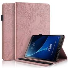PU Leather Case For SM-T580 Tab A6 10.1 Case 2016 For Samsung Galaxy Tab A 10.1 T585 T587 Tablet Book Funda Tab A 10 1 Cover Pen 2024 - buy cheap