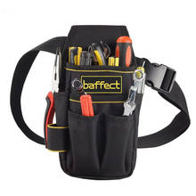 Baffect Tool Bag 600D Oxford Tool Belt for Electrician Technician Waist Pocket Pouch Small Tool Bag With Belt Screwdriver Holder 2024 - buy cheap