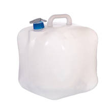 Bolsa de almacenamiento de agua al aire libre, tetera de emergencia plegable, botella deportiva portátil, cubo de agua para senderismo al aire libre, 20L 2024 - compra barato