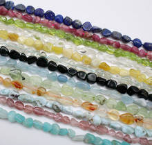 4-6mm 33colour Irregular Natural tiger eye Crystal agates opal Stone Beads For Jewelry Making DIY Bracelet Necklace Strand 15'' 2024 - buy cheap