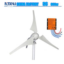 FLTXNY POWER 800w Free Energy Wind Energy HIGH Efficient 12v 24v Wind Turbine Generator With MPPT Controller 2024 - buy cheap