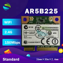 Atheros  AR9485 AR5B225 WCNB608AH AR9004WB-1NG  Half Mini PCI-Express bluetooth4.0 150Mbps WLAN Wifi Wireless  Card 2024 - buy cheap