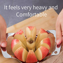 Cortador de manzana de acero inoxidable para cocina, rebanador de fruta con núcleo de manzana, cuchillo de pera, pelador, herramienta de corte, descripción del producto 2024 - compra barato