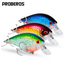 Isca de pesca proberos, isca de pesca em 6 cores com 6 cm-8cm/10.5g-16g, crankbait 6 # bmb 2024 - compre barato