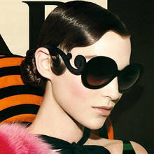 Роскошные брендовые Солнцезащитные очки женские модные черные ретро солнцезащитные очки для женщин Высокое качество винтажные Lunette De Soleil Femme 1002 2024 - купить недорого