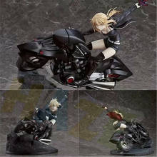 Anime Fate/Grand Order Altria Pendragon Saber Motorcycle PVC Figure Model Toy New 2024 - buy cheap