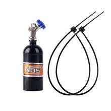 Metal Nitrogen Bottle Model Fire Extinguisher Decorations Part with Tie for 1/10 Axial SCX10 TRX4 D90 RC Car Accessories 2024 - buy cheap