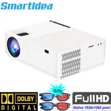 SmartIdea 5500lumen 1920x1080native HD Projector LED 3D Home Cinema Projector 1080P LCD Digital Video HDMI Proyector game Beamer 2024 - buy cheap
