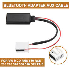 For VW MCD RNS 510 RCD 200 210 310 500 510 Audio Adapter Cable Delta 6 bluetooth Car Electronics Accessories 2024 - compre barato