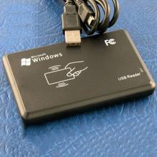 Считыватель RFID с USB портом EM4100 TK4100 125 кГц, идентификация, бесконтактная чувствительность, смарт-карта, поддержка оконной системы портов Linux 2024 - купить недорого
