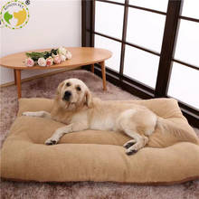 Bonzerpet Dog Mat Soft Warm Cushion Cat Sleeping Beds Golden Retriever Big Dogs Pad собачья Коврик для собак Grey Pet  Pillow 2024 - buy cheap