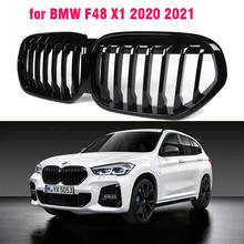 Gloss Black Front Bumper Kidney Grill Grilles for BMW X1 F48 2020 2021  xDrive25i M Sport xDrive25d Xline Sport styling 2024 - buy cheap