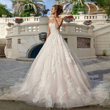 Robes De Mariage Sweetheart Neck Wedding Dress Appliques Tulle Vintage Vestidos De Novia Off the Shoulder Sukienka Na Wesele 2024 - buy cheap