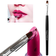1PC Makeup Brush Lipstick Brush Wooden Handle Soft Cosmetic Brush Lipgloss Eyeshadow Lipstick Brush Blending Brush Makeup Tools 2024 - buy cheap