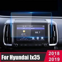 For Hyundai IX35 2018 2019 2020 201 Tempered Glass Car GPS Navigation Screen Protector Film LCD Touch Display Screen Accessories 2024 - buy cheap