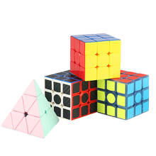 Stress Reliefer Magic 3x3x3 Cube Sticker Professional Competition Speed Cubo Puzzle Cubes Cool Children Toys Kid Gift Anti Sress 2024 - buy cheap
