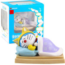 6cm Anime Doraemon Phone Holder Sleeping Doraemon Figure Toys Birthday Gifts 2024 - buy cheap
