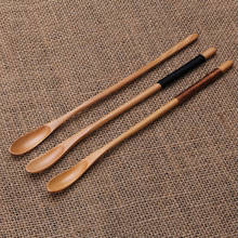 2pcs Wooden Coffee Stirring Spoon Long Handle Form For Honey Server Tea Milk Stick Handmade Cafe Office Home Kitchen Tableware 2024 - buy cheap