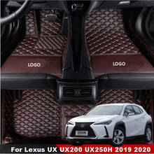 Car Floor Mats For Lexus UX UX200 UX250H 2020 2019 Artificial Leather Car Carpet Auto Automobiles Interior Accessories Foot Pads 2024 - buy cheap