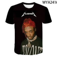 Summer Short Sleeved 3D Print T Shirt Men Women Children Lil Uzi Vert - Eternal Atake T-shirt Hip Hop Streetwear Tops Cool Tees 2024 - buy cheap