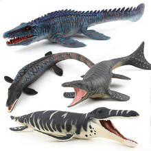 Juguete de dinosaurio Jurásico de Mosasaur para niños, figura de plástico de Liopleurodon, regalo de decoración 2024 - compra barato