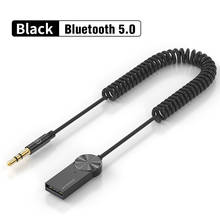 USB Bluetooth-compatible Adapter Dongle Cable For Car PC 3.5mm Jack Aux Wireless Receiver Speaker Aux Audio Music Transmitter