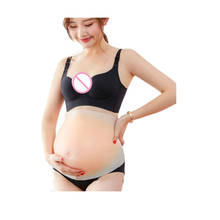 Moda silicone falso barriga artificial gravidez falsa bebê barriga bump grávida artesanal cosplay novo produto de venda superior em 2019 2024 - compre barato