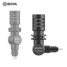 BOYA BY-M100UC Mini Type-C Smartphone Microphone Condenser Mic 180° Foldable with Foam Windshield for Android Smartphone Tablet 2024 - buy cheap